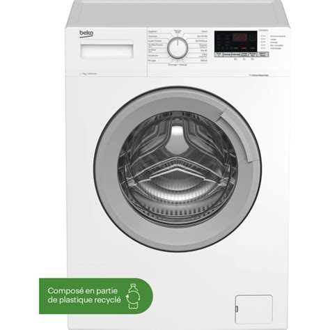 lave linge hublot beko wte7712bs1w|Beko WTE7712BS1W .